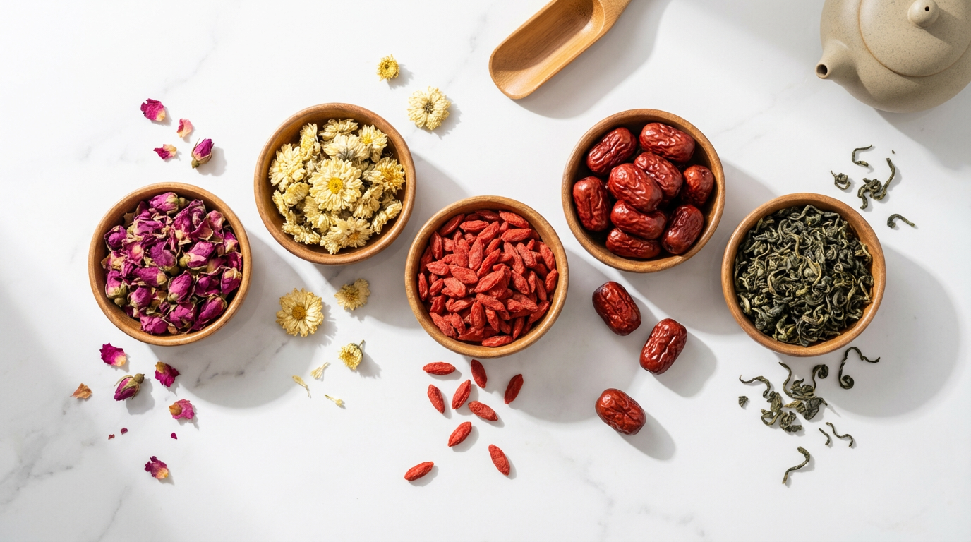 本草茶舍 - Premium Ingredients